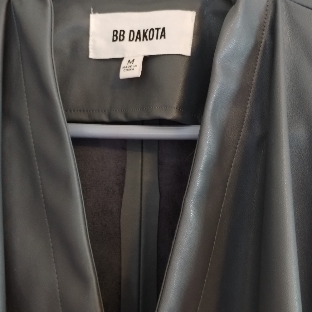 Faux leather jacket Grey (BB Dakota)